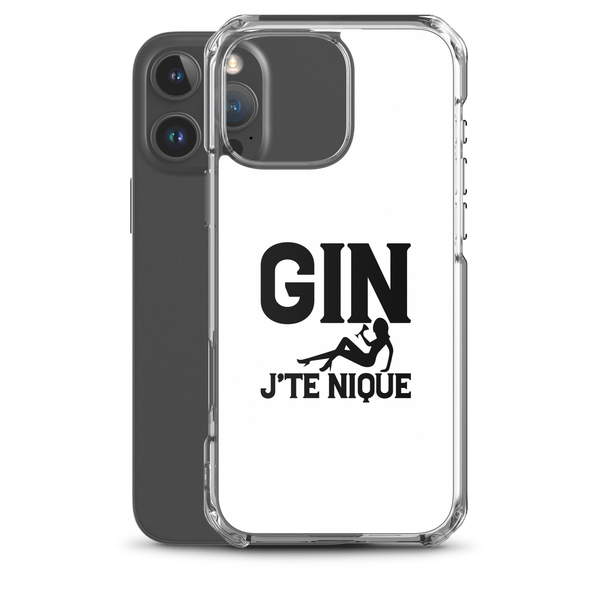 Coque iPhone Gin j'te nique - Sedurro