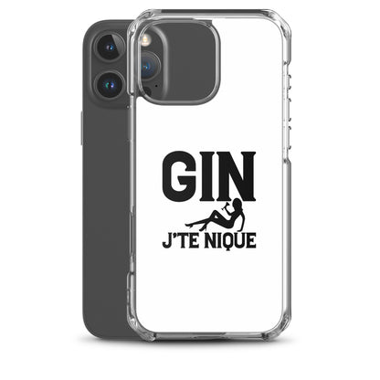 Coque iPhone Gin j'te nique - Sedurro
