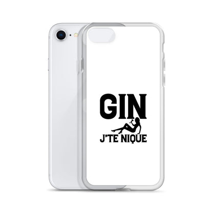 Coque iPhone Gin j'te nique - Sedurro