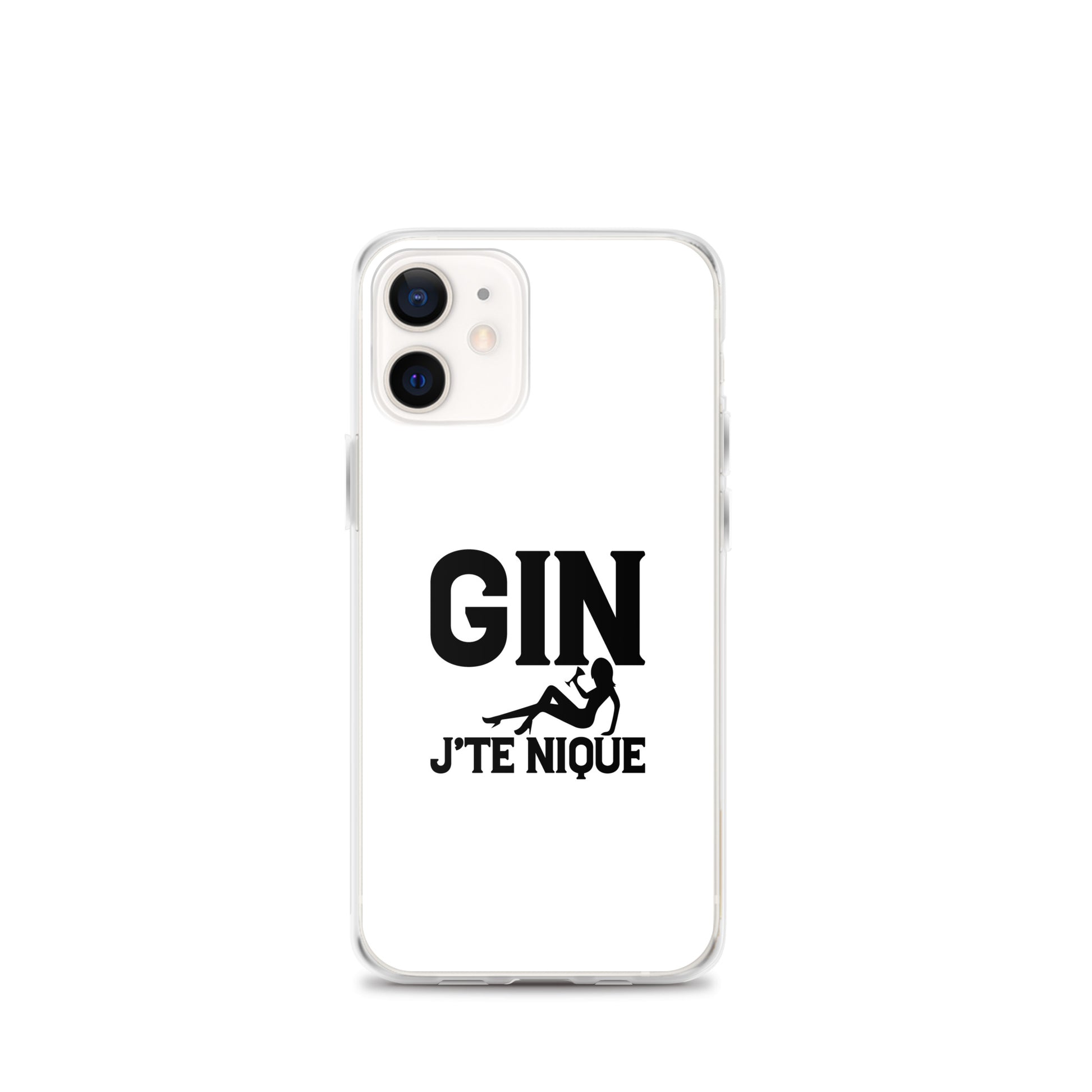 Coque iPhone Gin j'te nique iPhone 12 mini - Sedurro