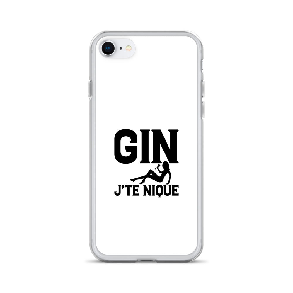 Coque iPhone Gin j'te nique iPhone SE - Sedurro