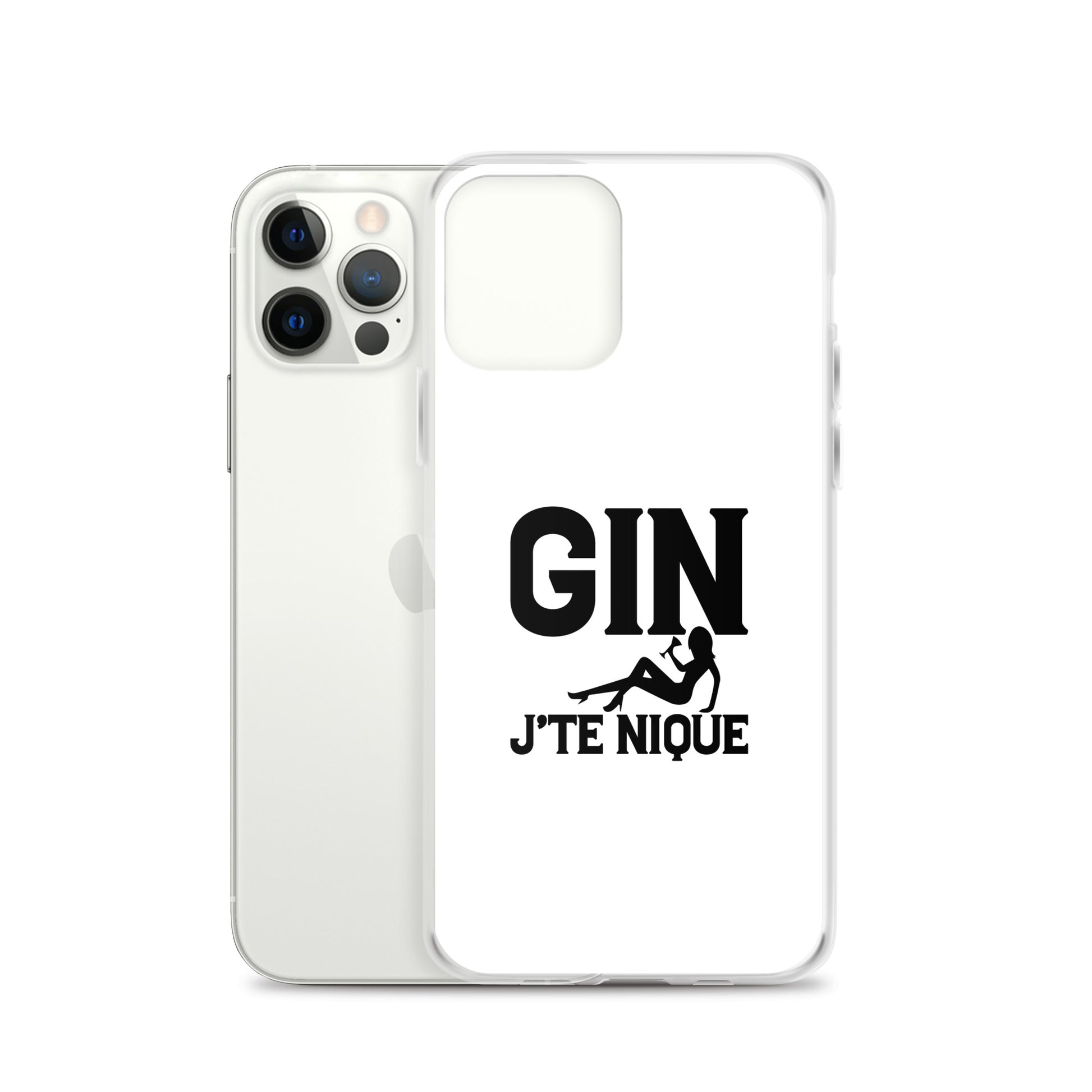 Coque iPhone Gin j'te nique - Sedurro