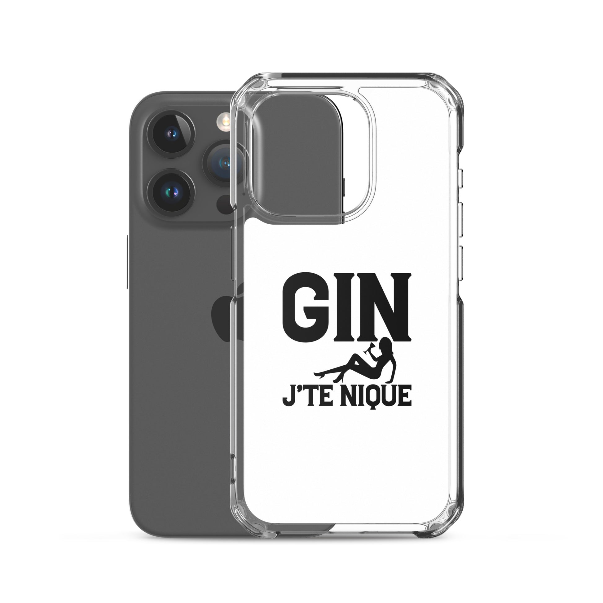 Coque iPhone Gin j'te nique - Sedurro
