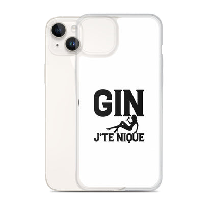 Coque iPhone Gin j'te nique - Sedurro