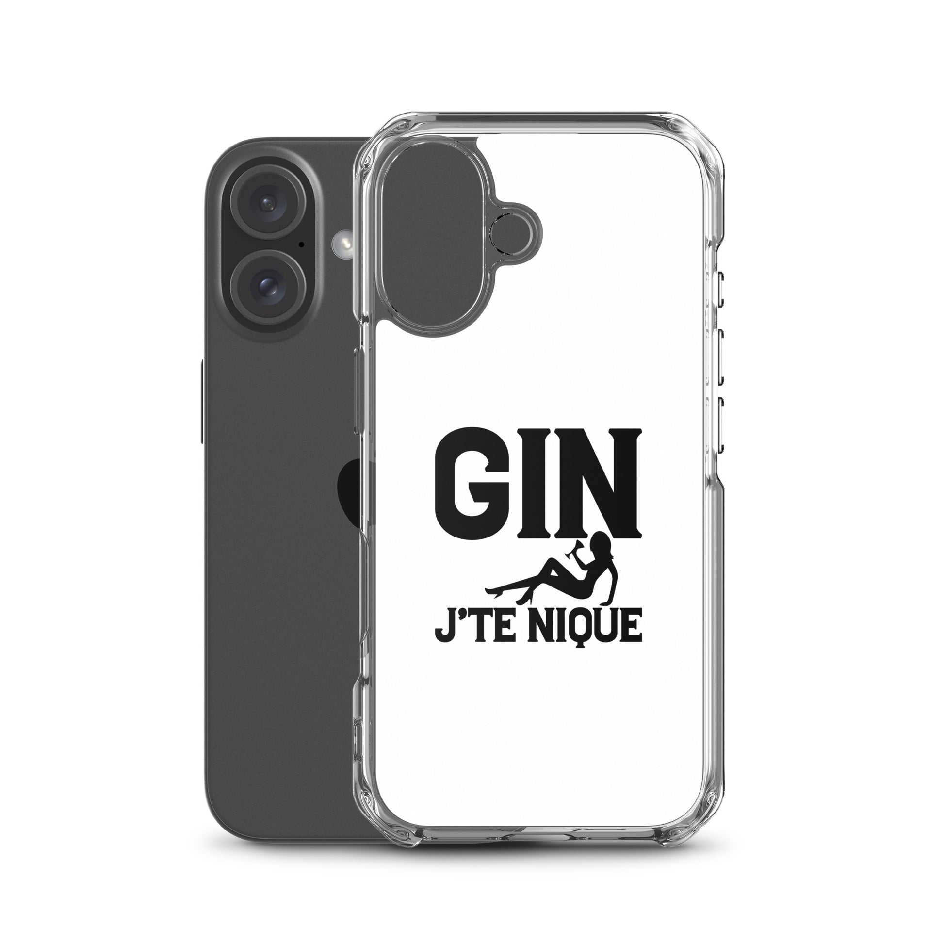 Coque iPhone Gin j'te nique - Sedurro
