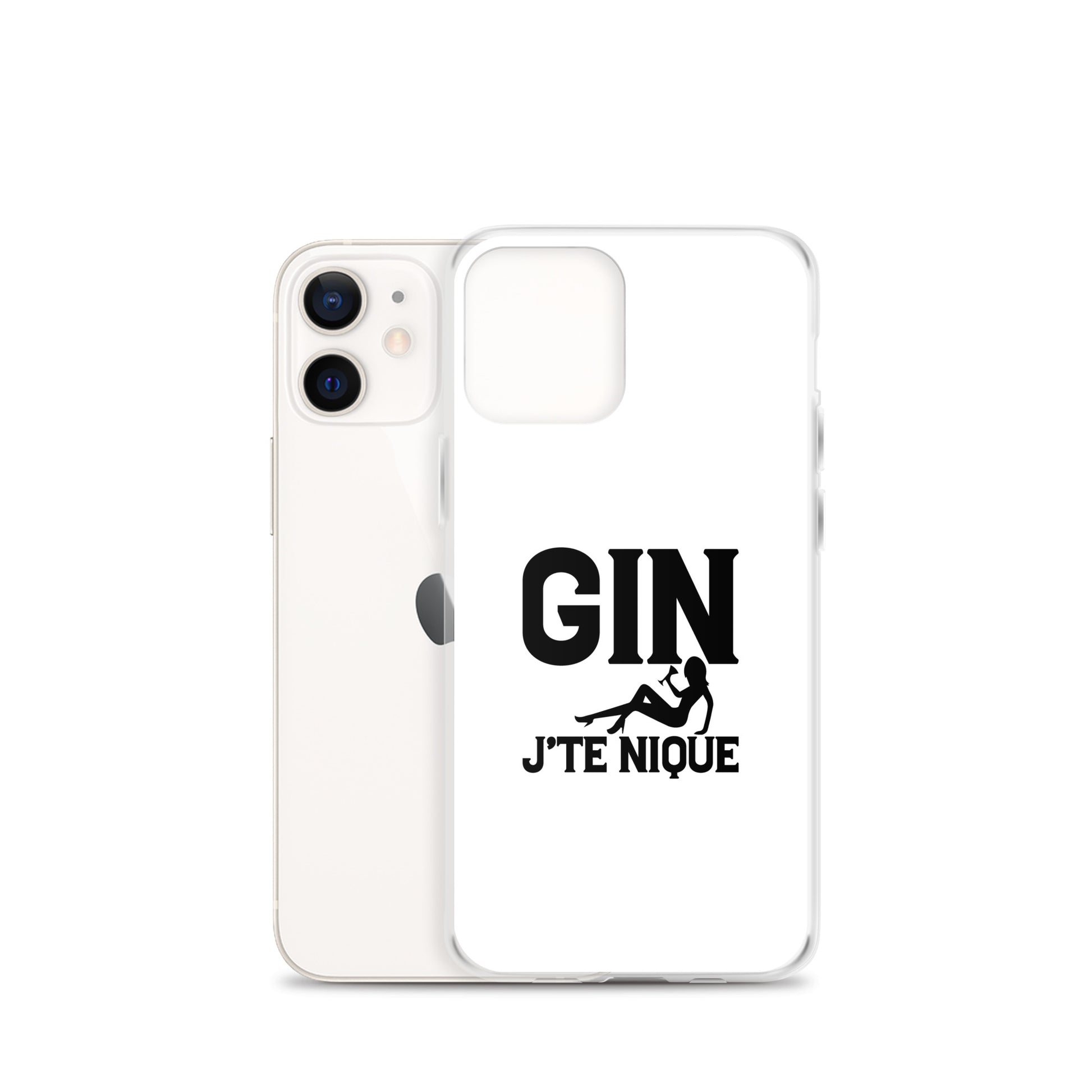 Coque iPhone Gin j'te nique - Sedurro
