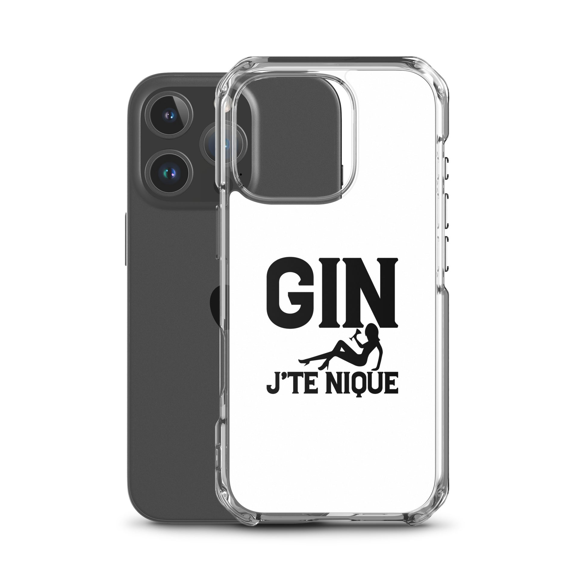 Coque iPhone Gin j'te nique - Sedurro