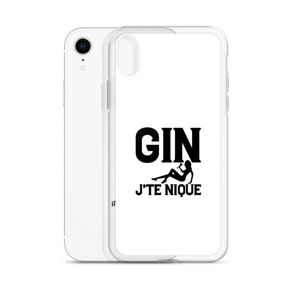Coque iPhone Gin j'te nique - Sedurro