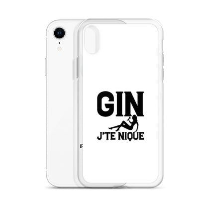 Coque iPhone Gin j'te nique - Sedurro