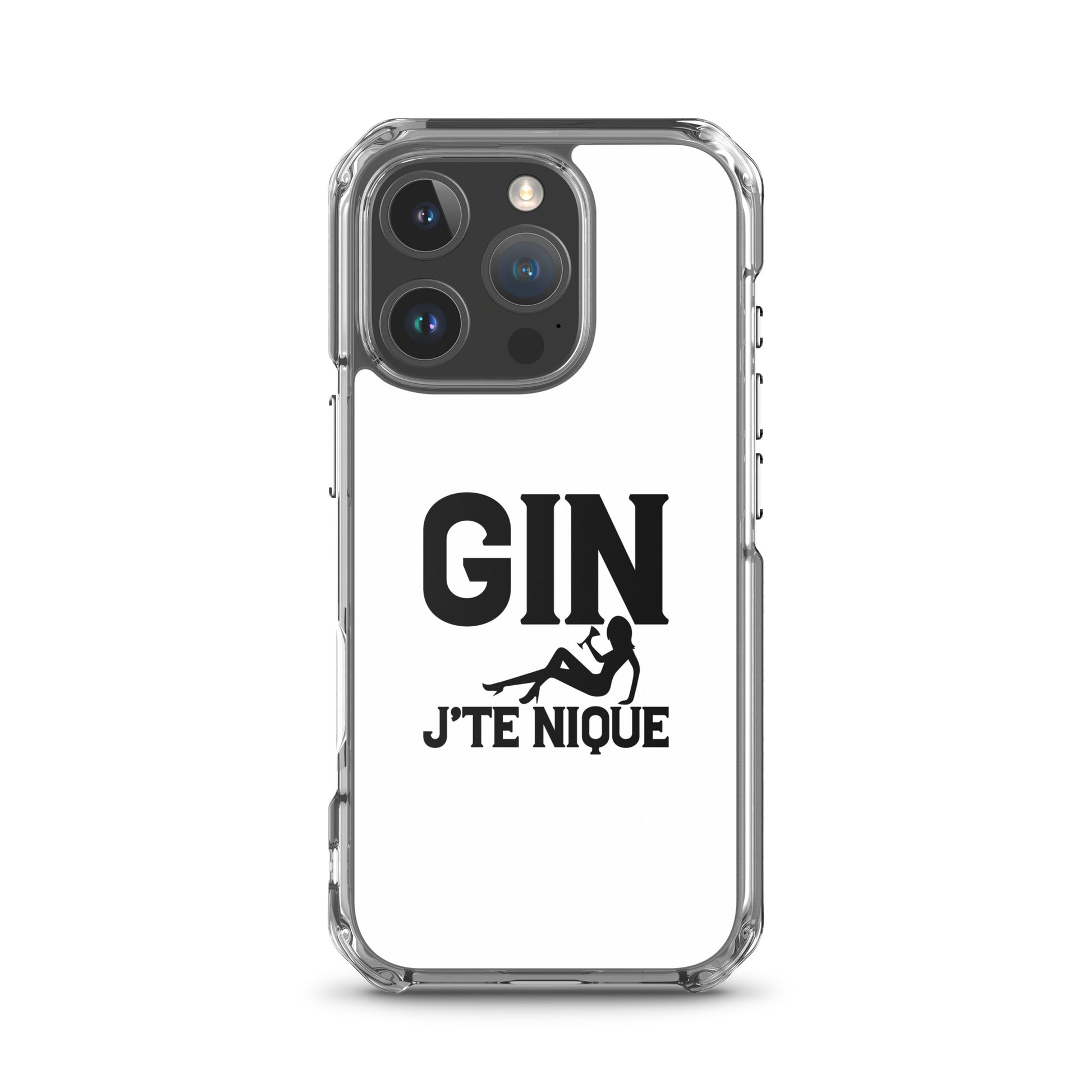 Coque iPhone Gin j'te nique iPhone 16 Pro - Sedurro