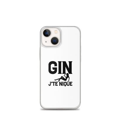 Coque iPhone Gin j'te nique iPhone 13 mini - Sedurro