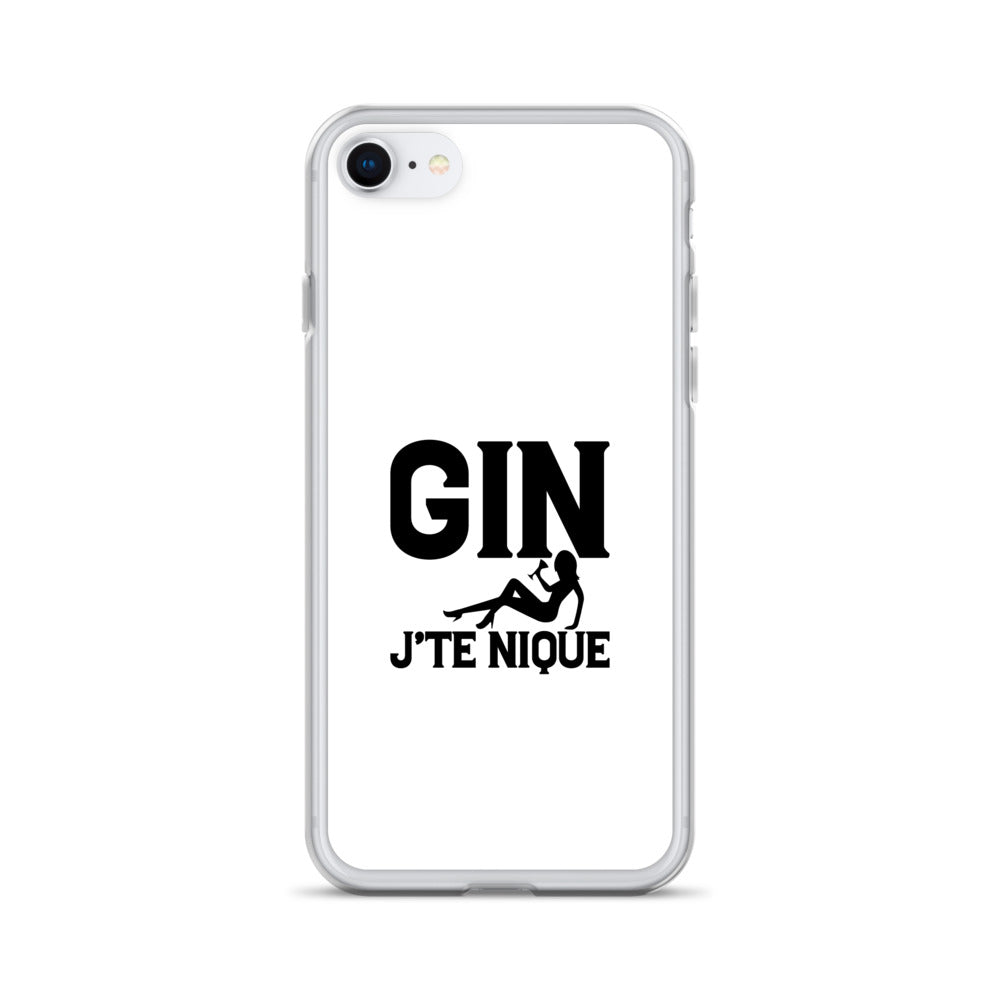 Coque iPhone Gin j'te nique iPhone 7 8 - Sedurro