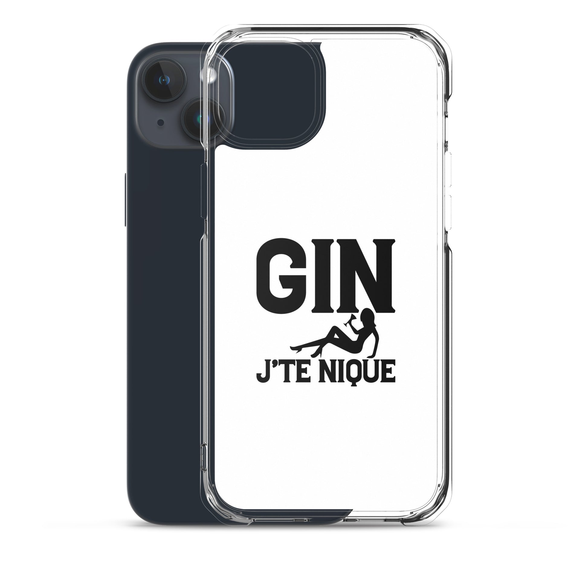 Coque iPhone Gin j'te nique - Sedurro