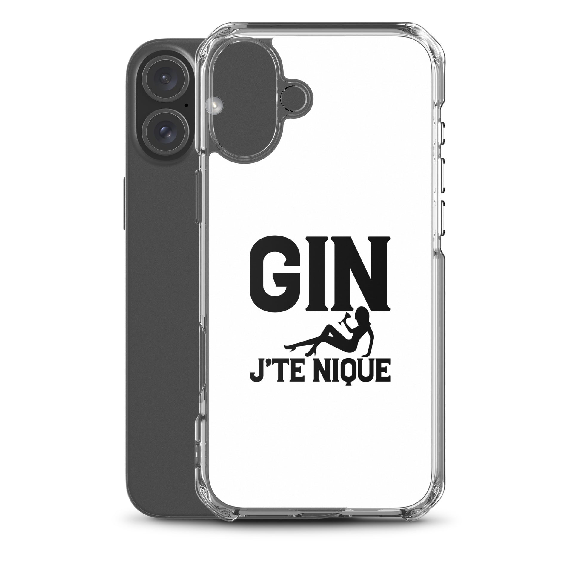 Coque iPhone Gin j'te nique - Sedurro