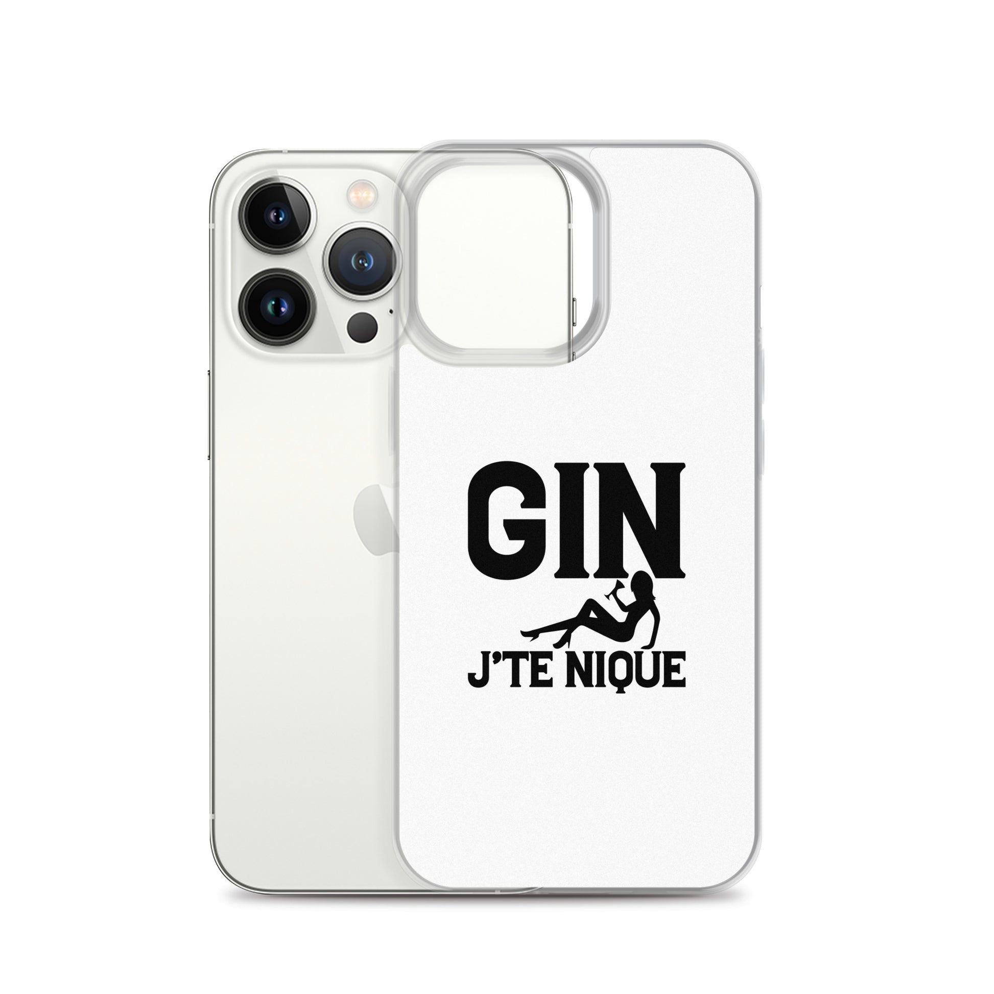 Coque iPhone Gin j'te nique - Sedurro