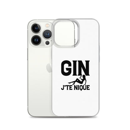 Coque iPhone Gin j'te nique - Sedurro