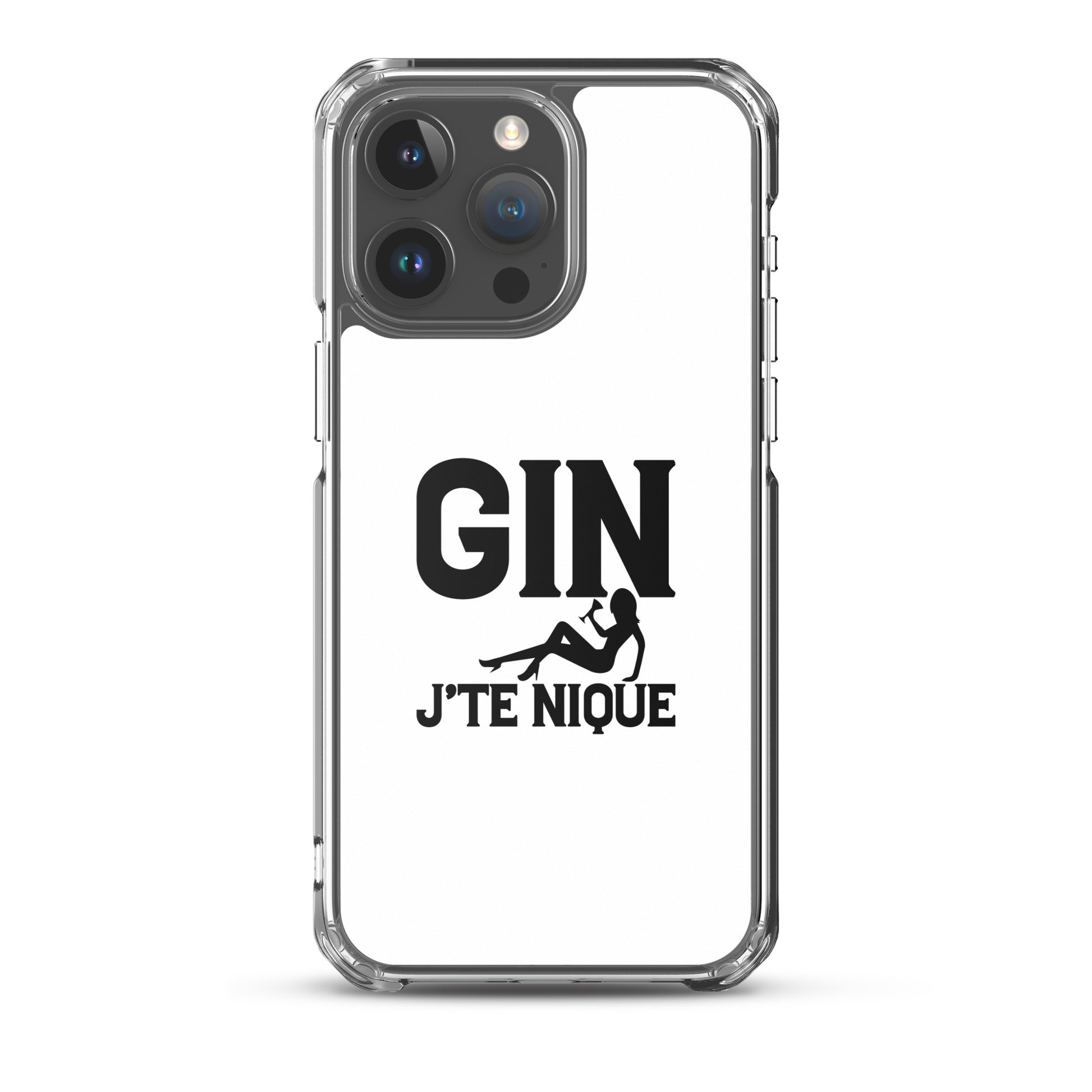 Coque iPhone Gin j'te nique iPhone 15 Pro Max - Sedurro