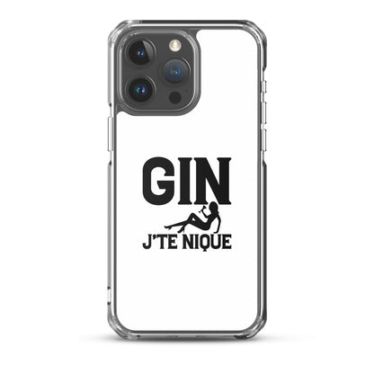 Coque iPhone Gin j'te nique iPhone 15 Pro Max - Sedurro