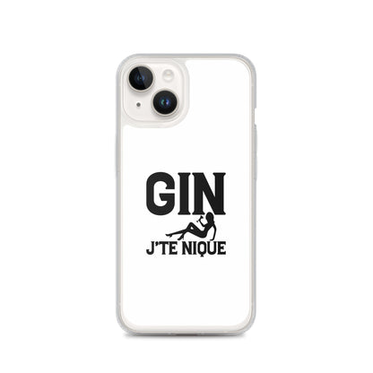 Coque iPhone Gin j'te nique iPhone 14 - Sedurro