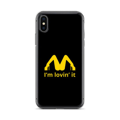 Coque iPhone I'm lovin' it iPhone X XS - Sedurro