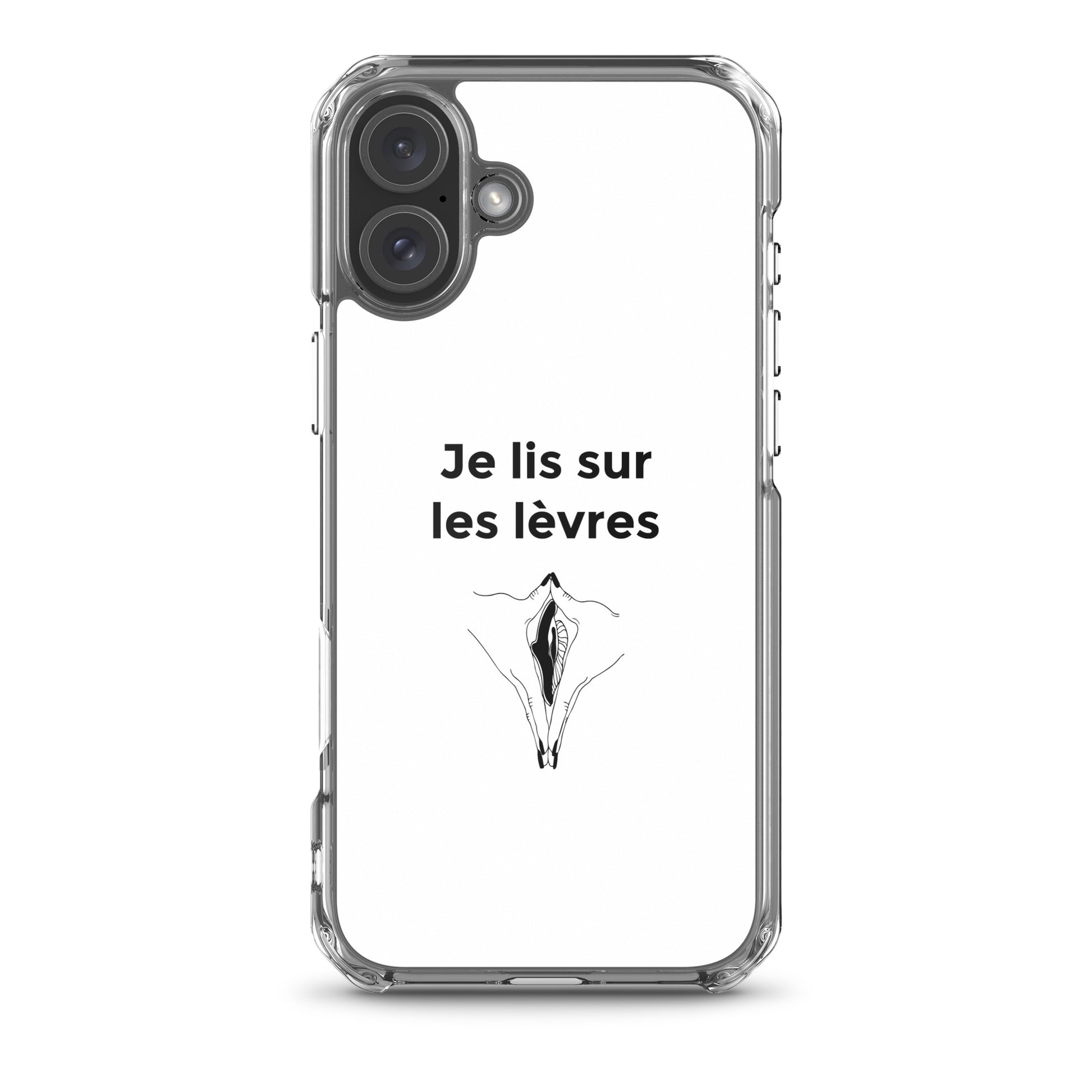 Coque iPhone Je lis sur les lèvres iPhone 16 Plus - Sedurro