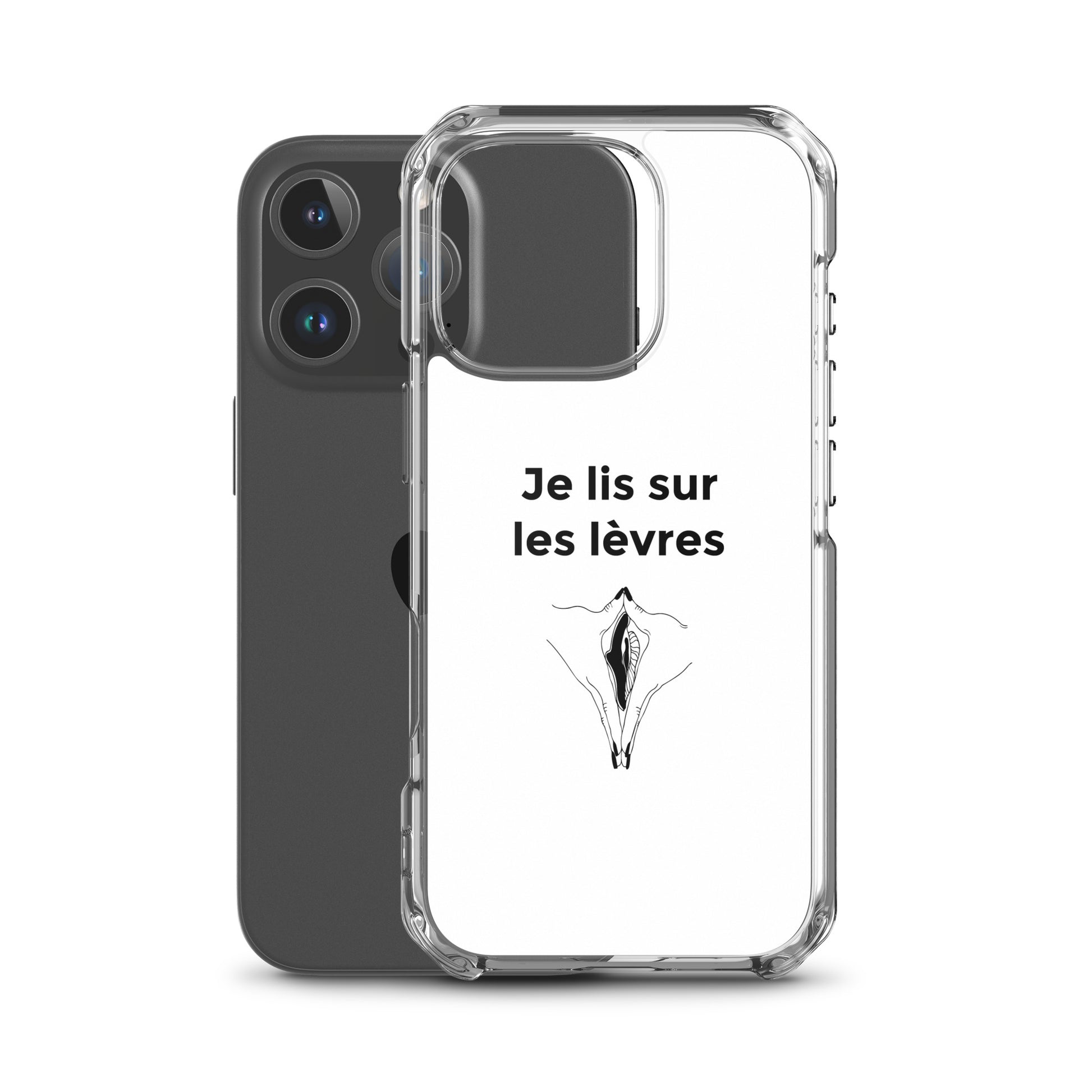 Coque iPhone Je lis sur les lèvres - Sedurro