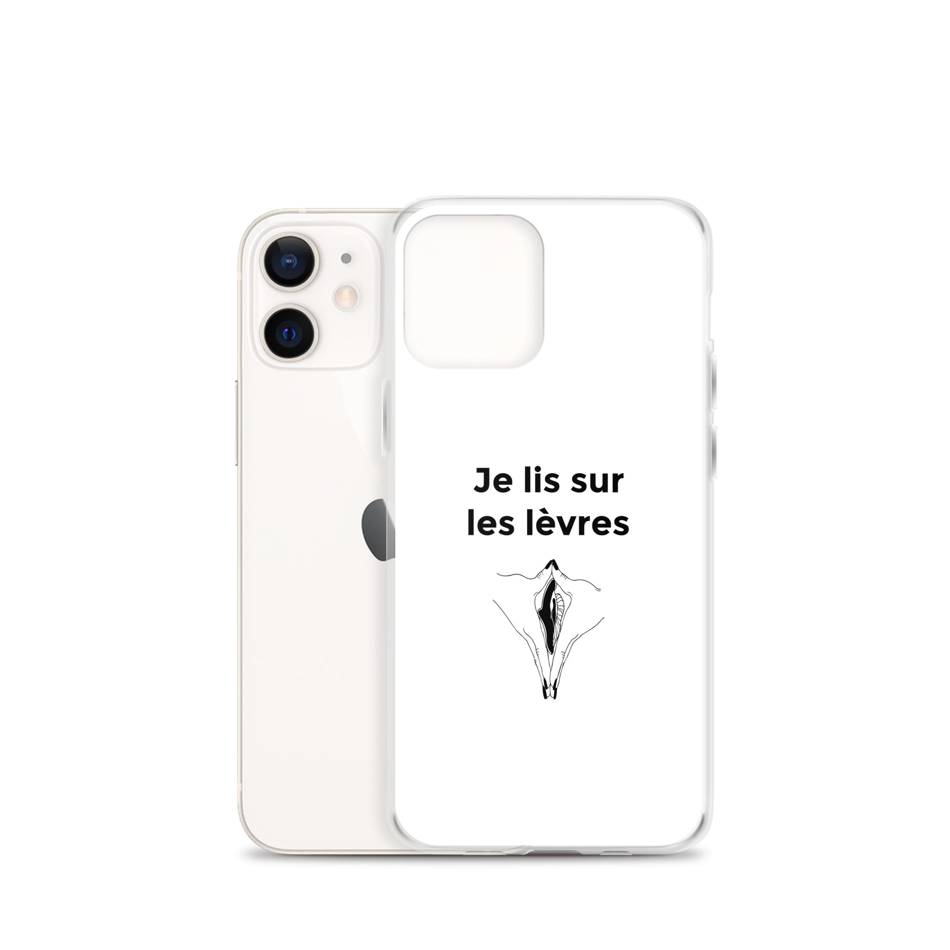 Coque iPhone Je lis sur les lèvres - Sedurro