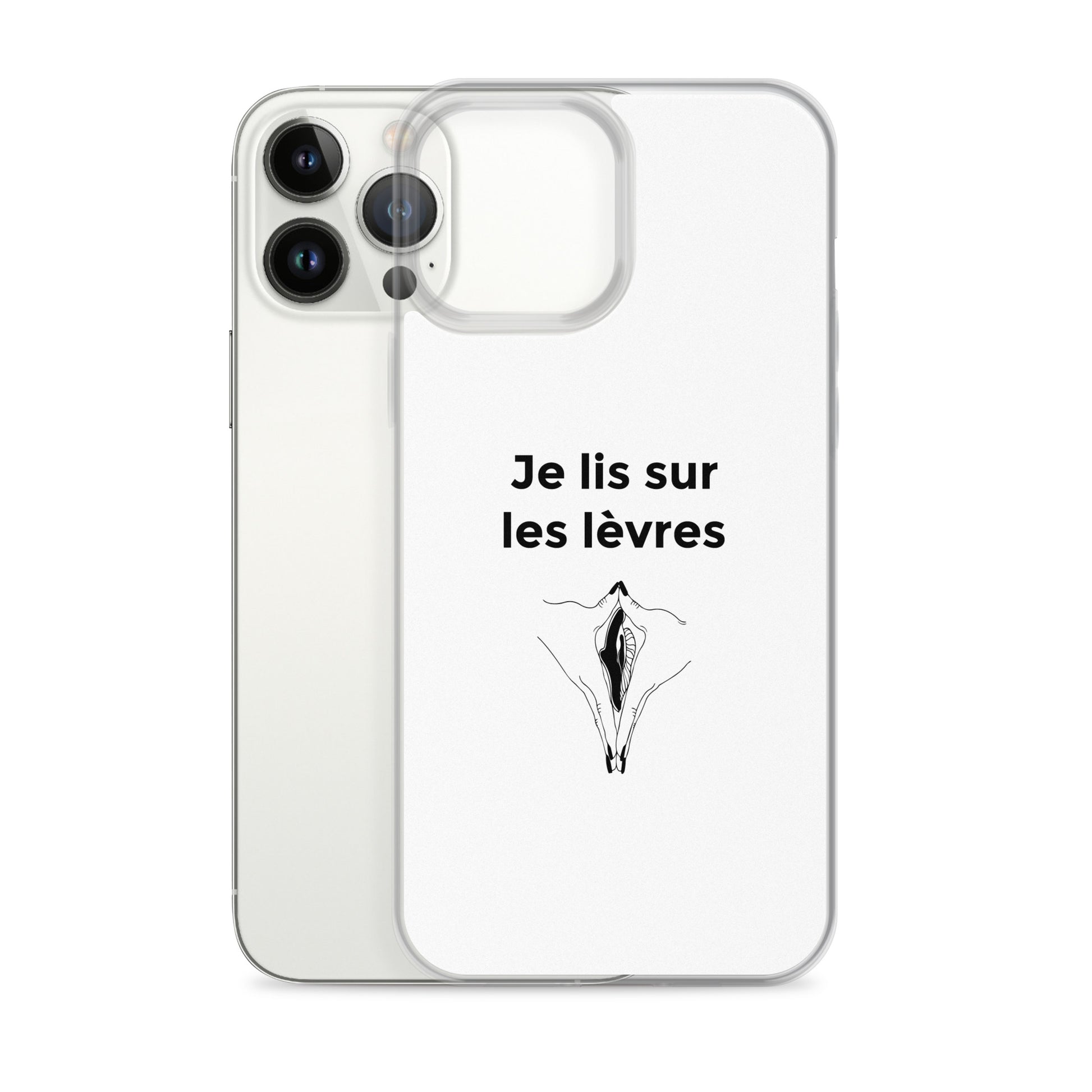 Coque iPhone Je lis sur les lèvres - Sedurro