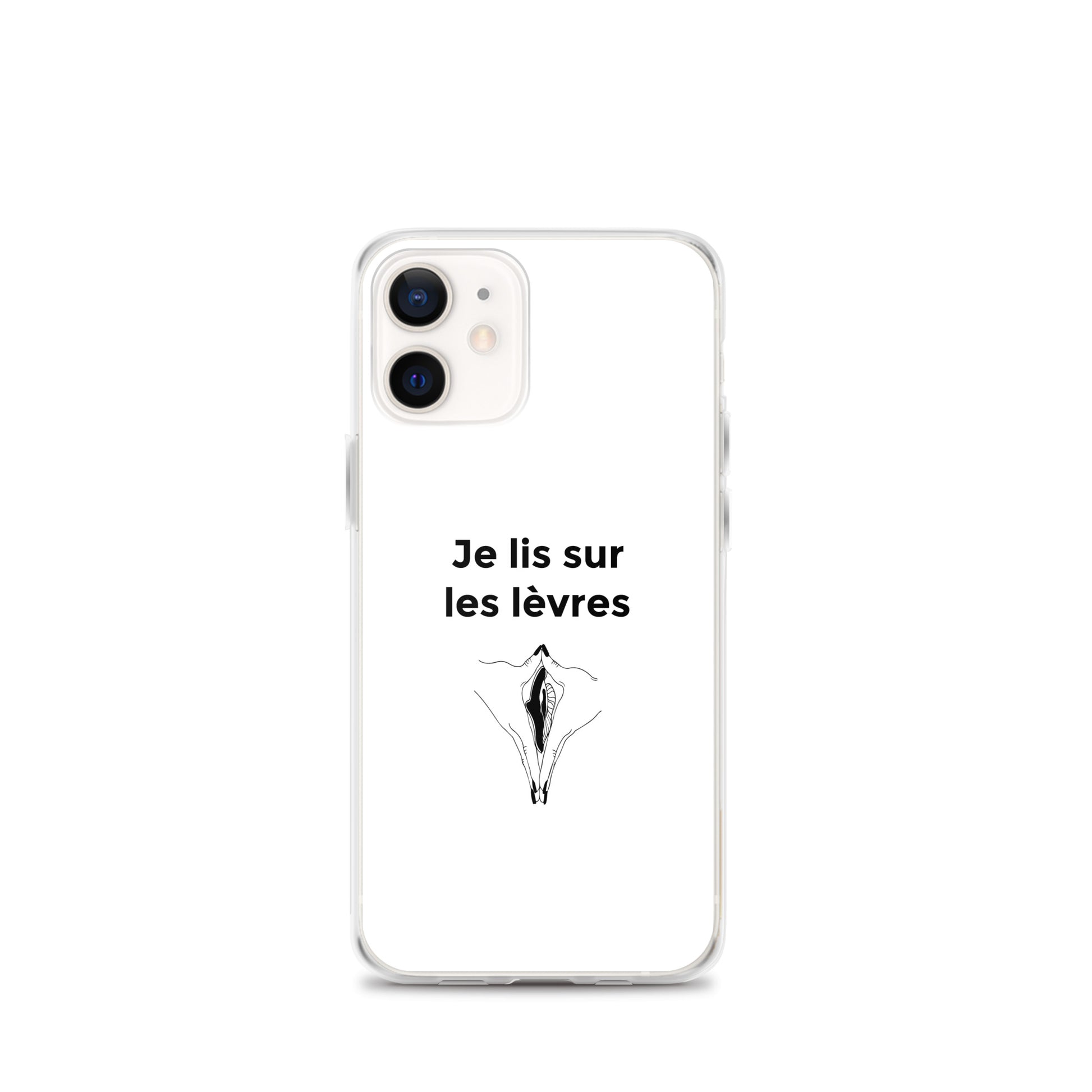 Coque iPhone Je lis sur les lèvres iPhone 12 mini - Sedurro