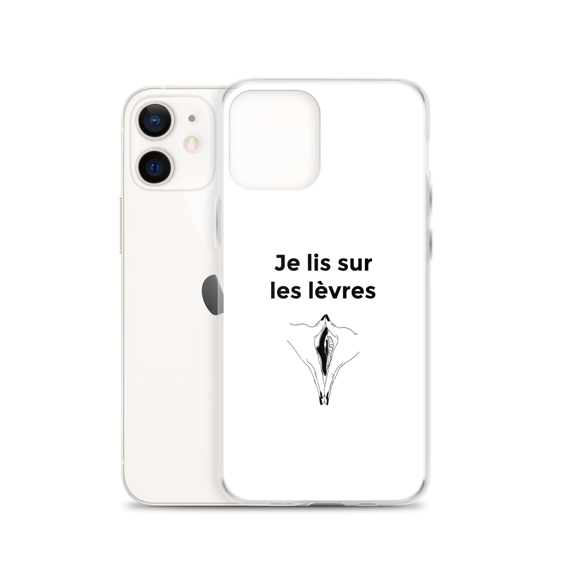 Coque iPhone Je lis sur les lèvres - Sedurro