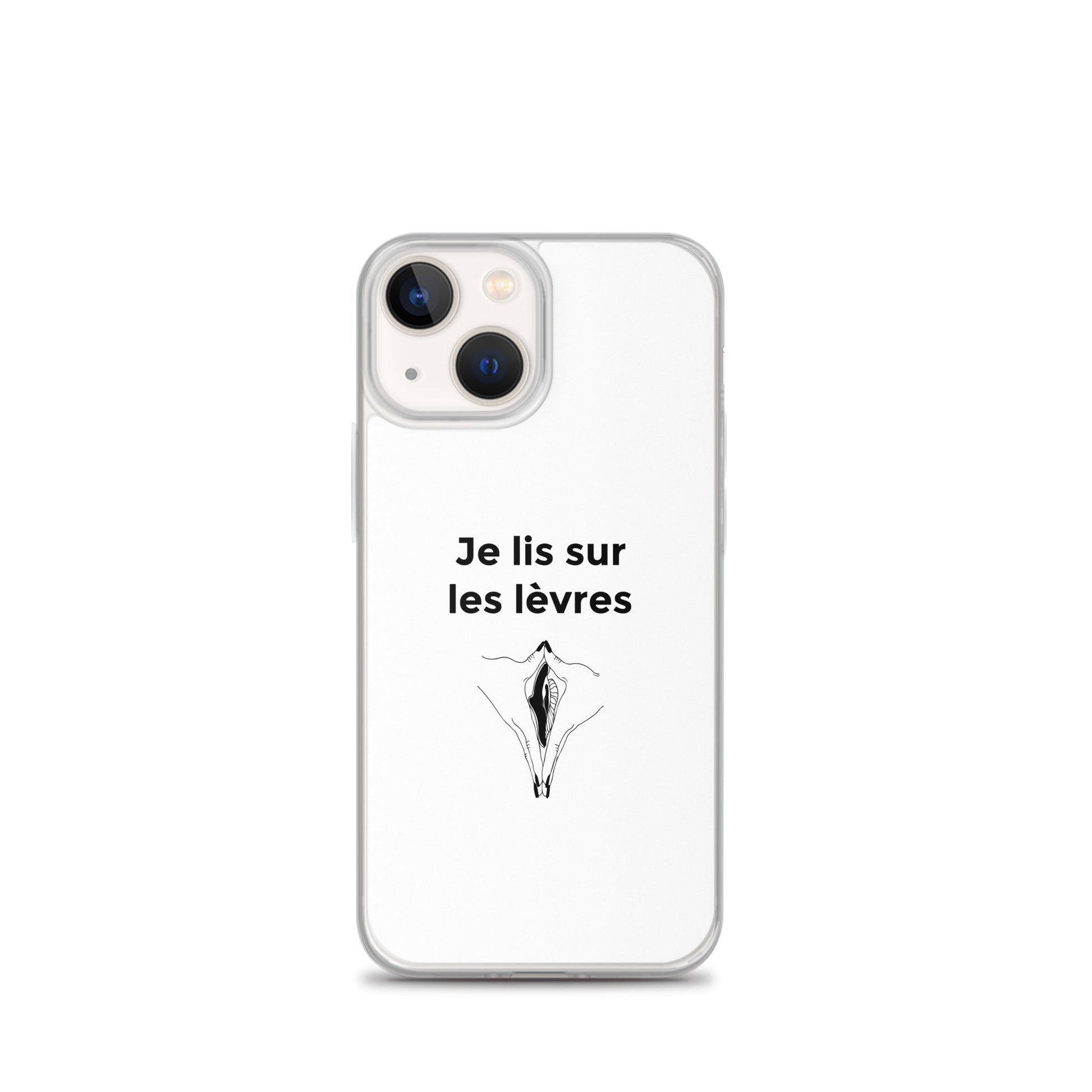 Coque iPhone Je lis sur les lèvres iPhone 13 mini - Sedurro