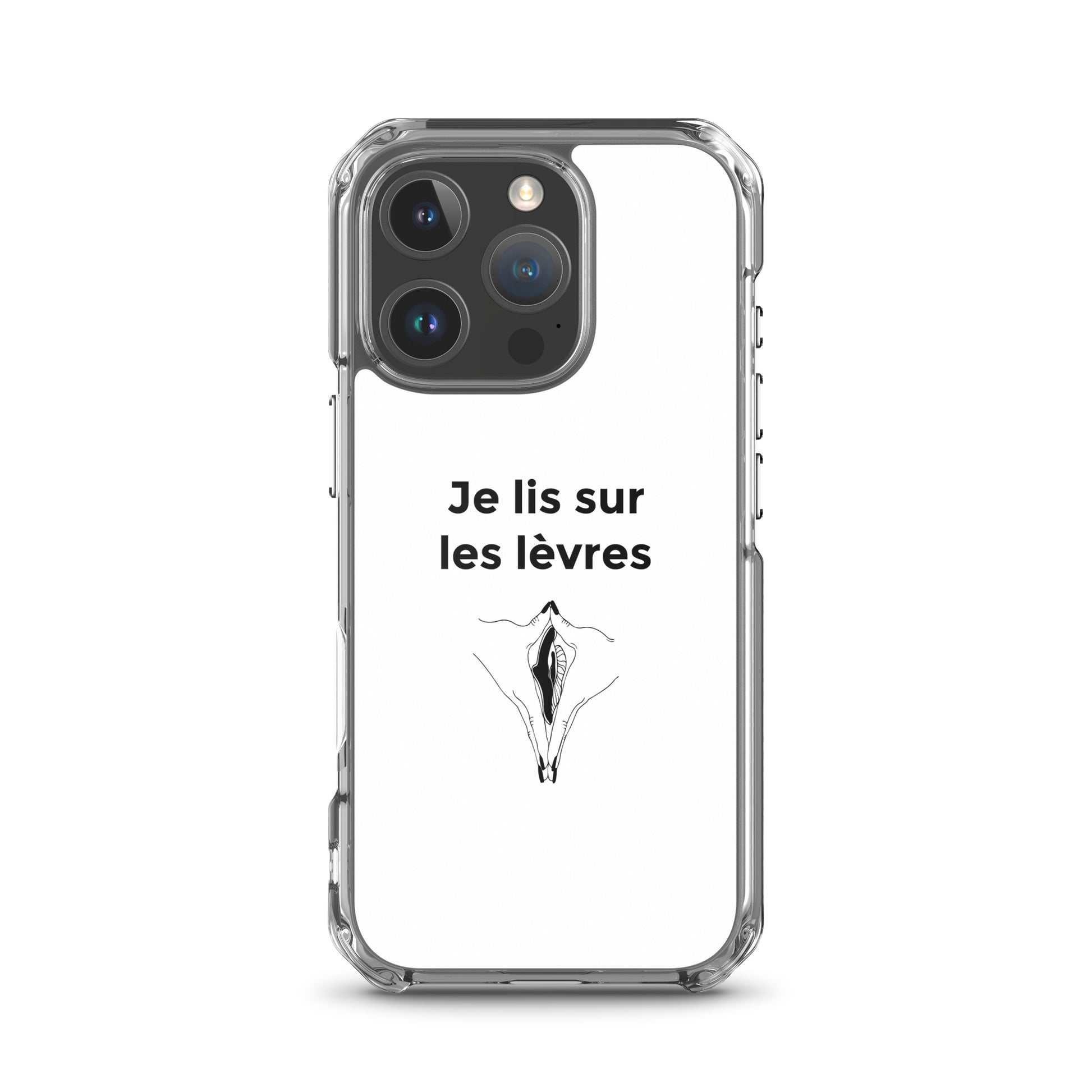 Coque iPhone Je lis sur les lèvres iPhone 16 Pro - Sedurro