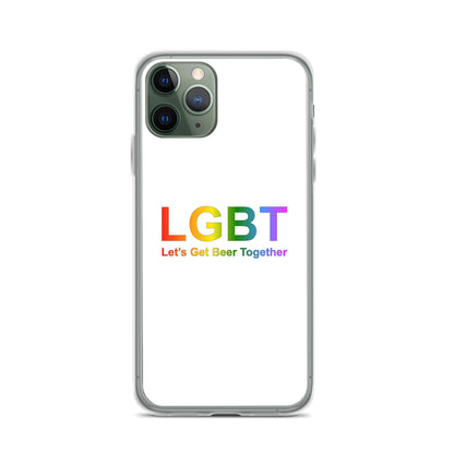 Coque iPhone LGBT Let's Get Beer Together iPhone 11 Pro - Sedurro