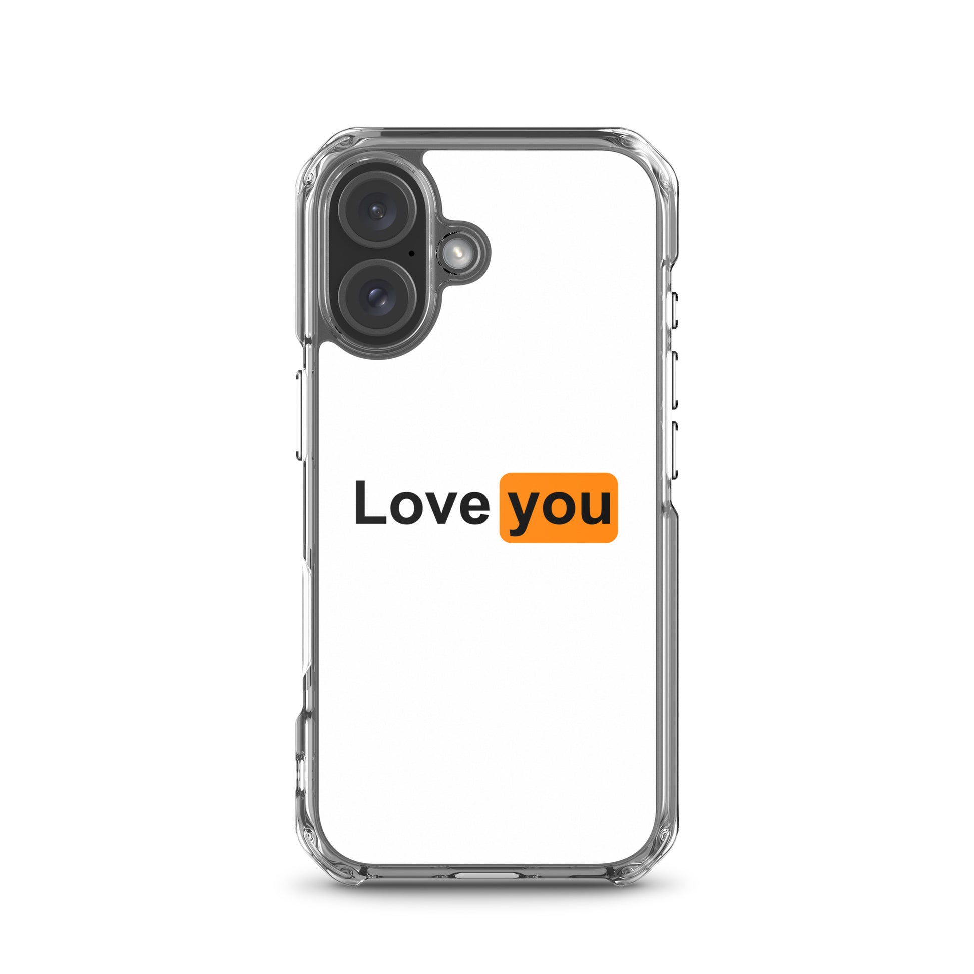 Coque iPhone Love you logo PH iPhone 16 - Sedurro