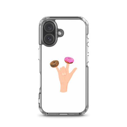 Coque iPhone Main donuts deux doigts - Sedurro