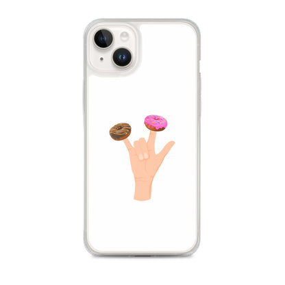 Coque iPhone Main donuts deux doigts - Sedurro