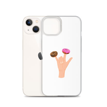 Coque iPhone Main donuts deux doigts - Sedurro