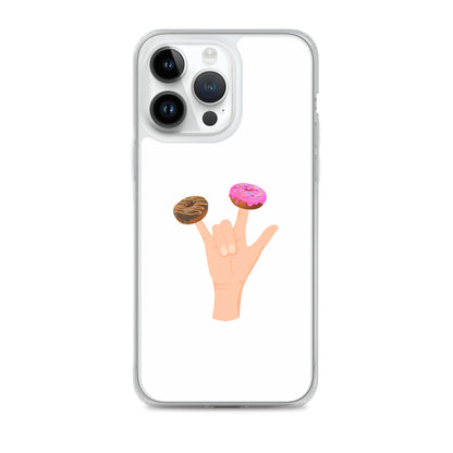 Coque iPhone Main donuts deux doigts - Sedurro