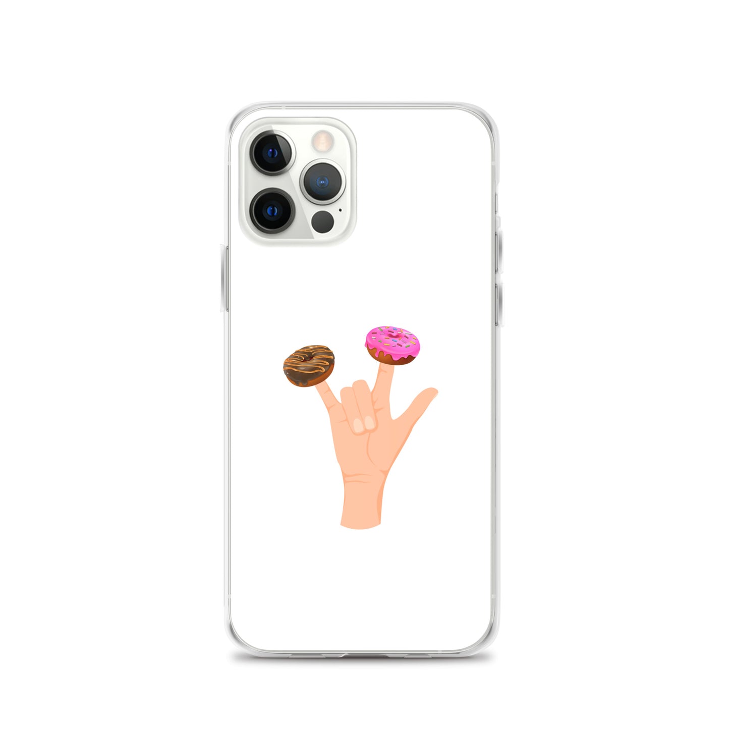 Coque iPhone Main donuts deux doigts - Sedurro