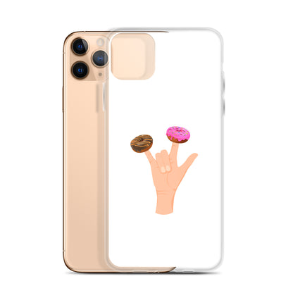 Coque iPhone Main donuts deux doigts - Sedurro