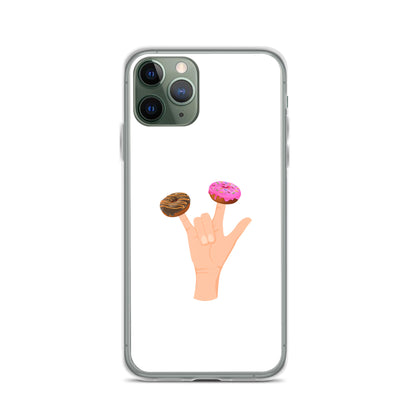 Coque iPhone Main donuts deux doigts - Sedurro