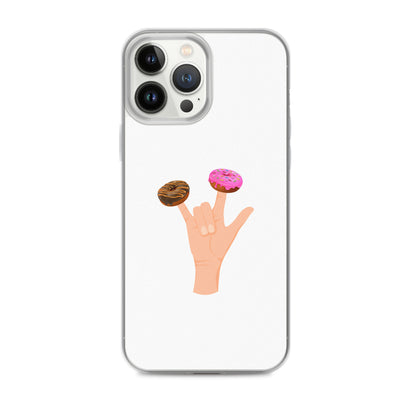 Coque iPhone Main donuts deux doigts - Sedurro