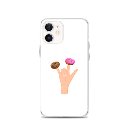 Coque iPhone Main donuts deux doigts - Sedurro