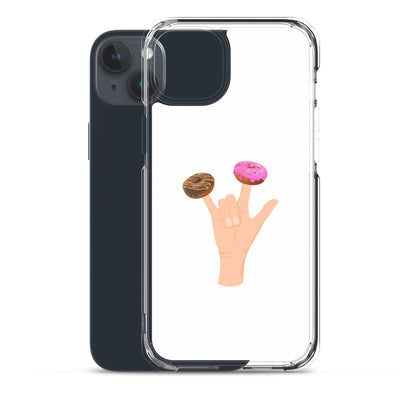 Coque iPhone Main donuts deux doigts - Sedurro
