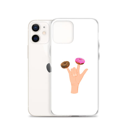 Coque iPhone Main donuts deux doigts - Sedurro