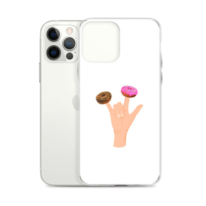 Coque iPhone Main donuts deux doigts - Sedurro