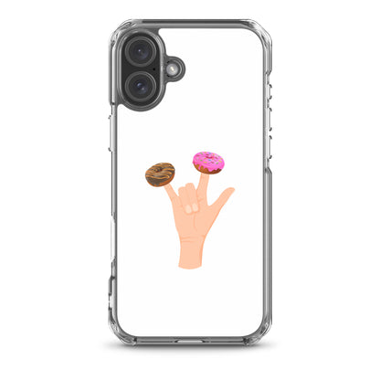 Coque iPhone Main donuts deux doigts - Sedurro