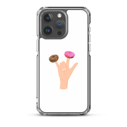 Coque iPhone Main donuts deux doigts - Sedurro