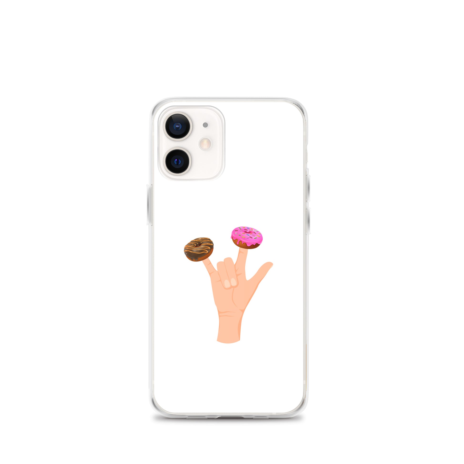 Coque iPhone Main donuts deux doigts - Sedurro