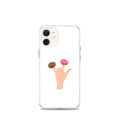 Coque iPhone Main donuts deux doigts - Sedurro